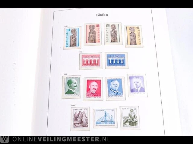 Getax. postfrisse postzegelcollectie , faeröer eilanden - afbeelding 17 van  78