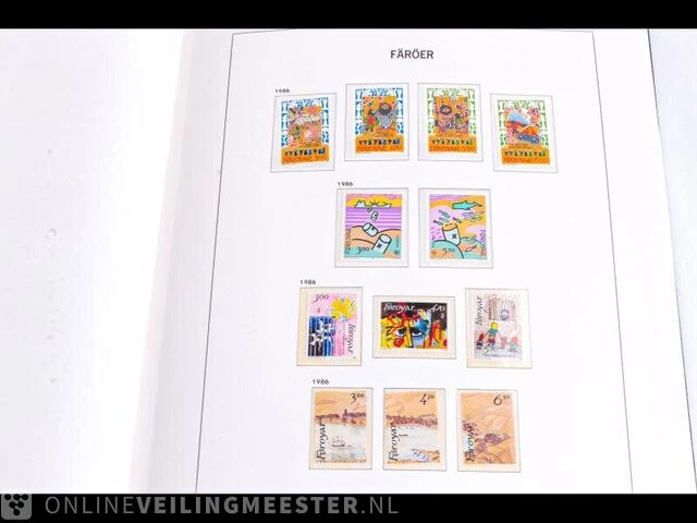Getax. postfrisse postzegelcollectie , faeröer eilanden - afbeelding 20 van  78