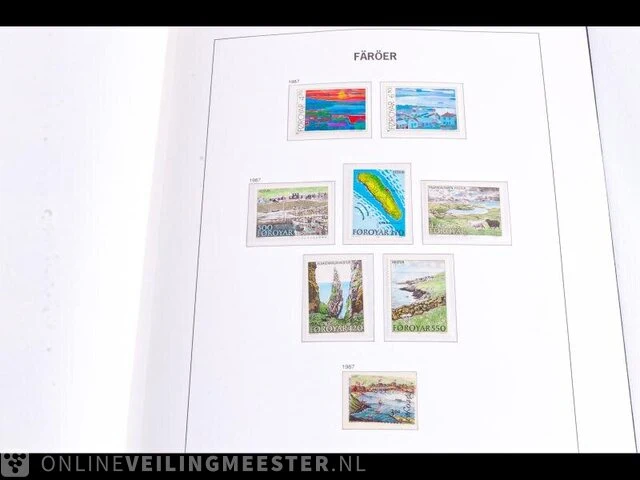 Getax. postfrisse postzegelcollectie , faeröer eilanden - afbeelding 24 van  78