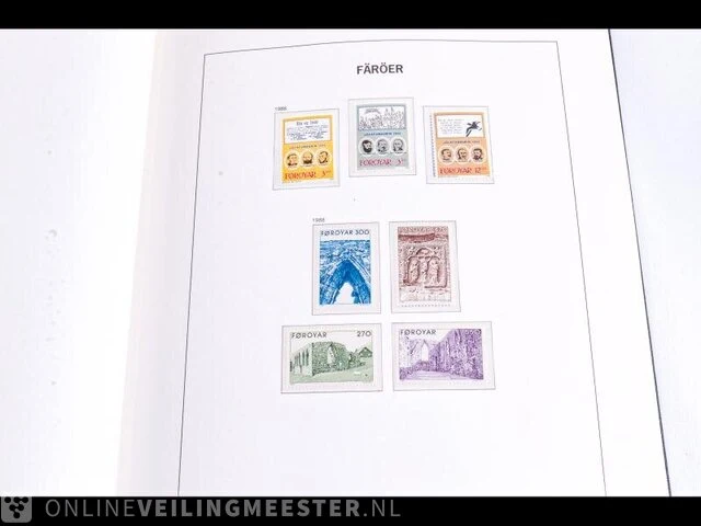 Getax. postfrisse postzegelcollectie , faeröer eilanden - afbeelding 26 van  78