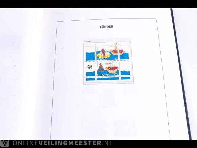 Getax. postfrisse postzegelcollectie , faeröer eilanden - afbeelding 38 van  78