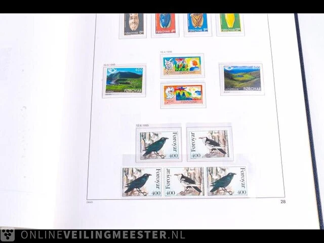 Getax. postfrisse postzegelcollectie , faeröer eilanden - afbeelding 40 van  78