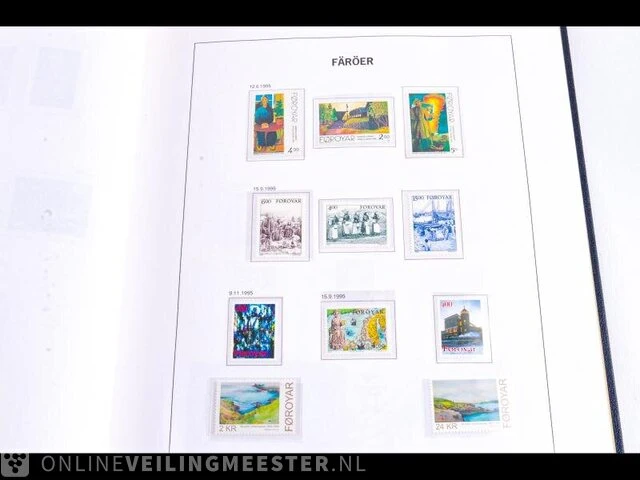 Getax. postfrisse postzegelcollectie , faeröer eilanden - afbeelding 41 van  78