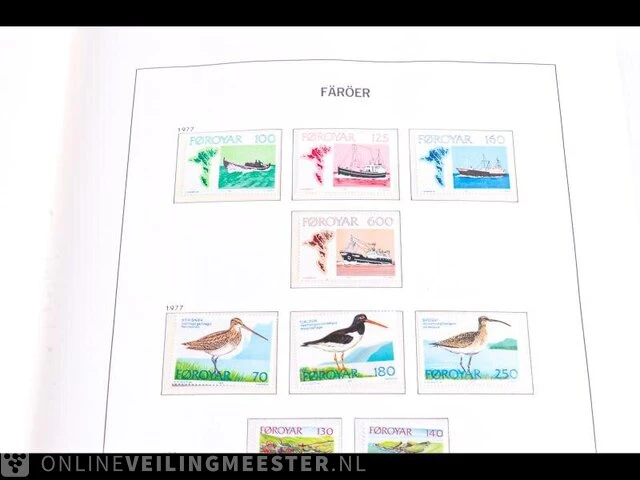 Getax. postfrisse postzegelcollectie , faeröer eilanden - afbeelding 34 van  78