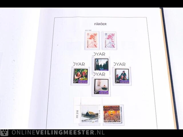Getax. postfrisse postzegelcollectie , faeröer eilanden - afbeelding 48 van  78