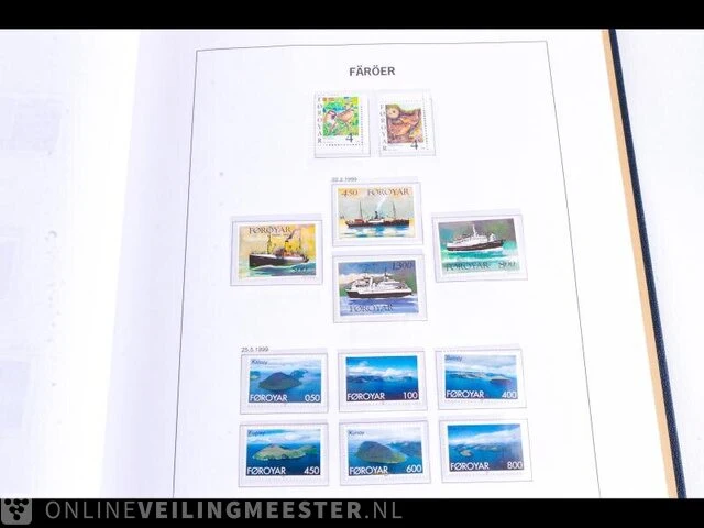 Getax. postfrisse postzegelcollectie , faeröer eilanden - afbeelding 51 van  78