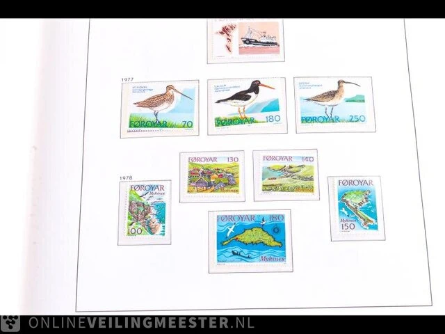 Getax. postfrisse postzegelcollectie , faeröer eilanden - afbeelding 45 van  78