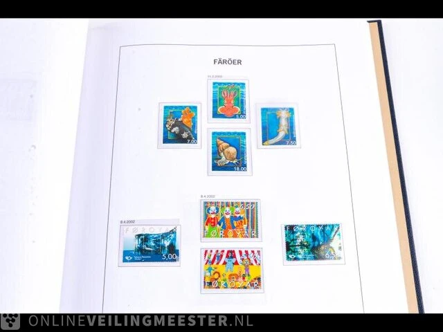 Getax. postfrisse postzegelcollectie , faeröer eilanden - afbeelding 59 van  78