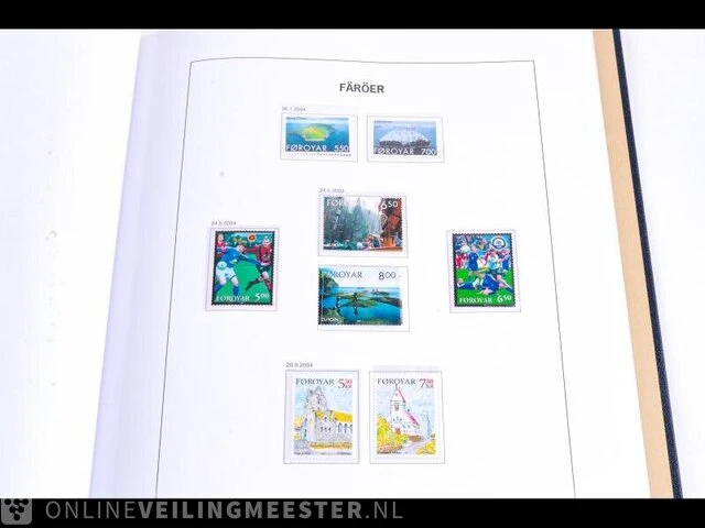 Getax. postfrisse postzegelcollectie , faeröer eilanden - afbeelding 62 van  78