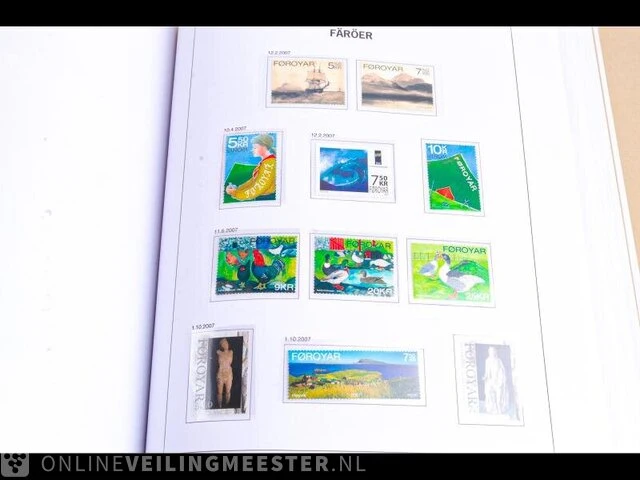 Getax. postfrisse postzegelcollectie , faeröer eilanden - afbeelding 73 van  78