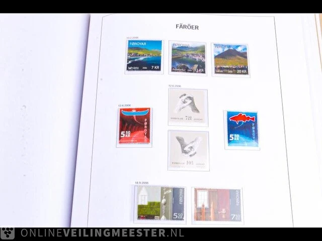 Getax. postfrisse postzegelcollectie , faeröer eilanden - afbeelding 74 van  78