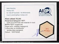 Getax zegel cat. w. € 2.100,00 - afbeelding 3 van  3