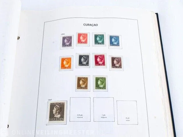Getaxeerd album € 1.594,00 , postzegelcollectie overzeese gebiedsdelen - afbeelding 6 van  64
