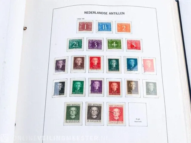 Getaxeerd album € 1.594,00 , postzegelcollectie overzeese gebiedsdelen - afbeelding 16 van  64