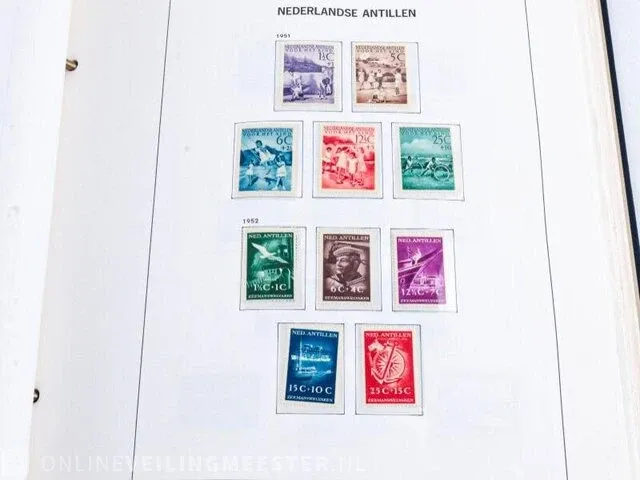 Getaxeerd album € 1.594,00 , postzegelcollectie overzeese gebiedsdelen - afbeelding 17 van  64