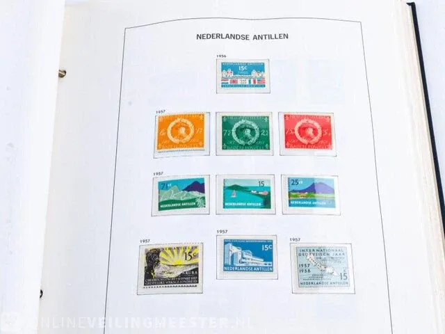 Getaxeerd album € 1.594,00 , postzegelcollectie overzeese gebiedsdelen - afbeelding 19 van  64