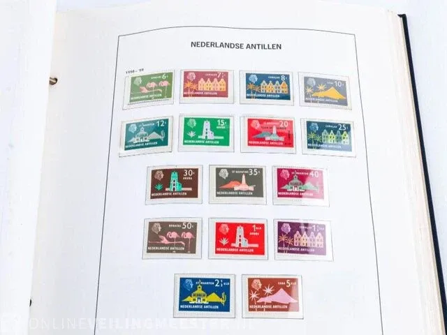 Getaxeerd album € 1.594,00 , postzegelcollectie overzeese gebiedsdelen - afbeelding 21 van  64