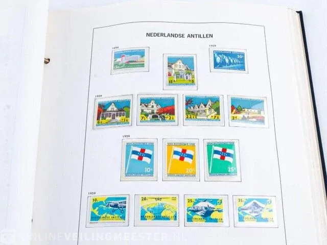 Getaxeerd album € 1.594,00 , postzegelcollectie overzeese gebiedsdelen - afbeelding 22 van  64