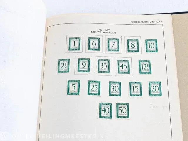 Getaxeerd album € 1.594,00 , postzegelcollectie overzeese gebiedsdelen - afbeelding 24 van  64