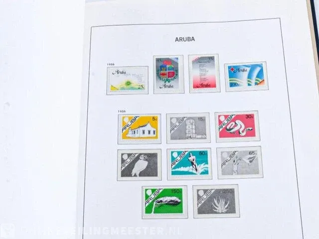 Getaxeerd album € 1.594,00 , postzegelcollectie overzeese gebiedsdelen - afbeelding 25 van  64