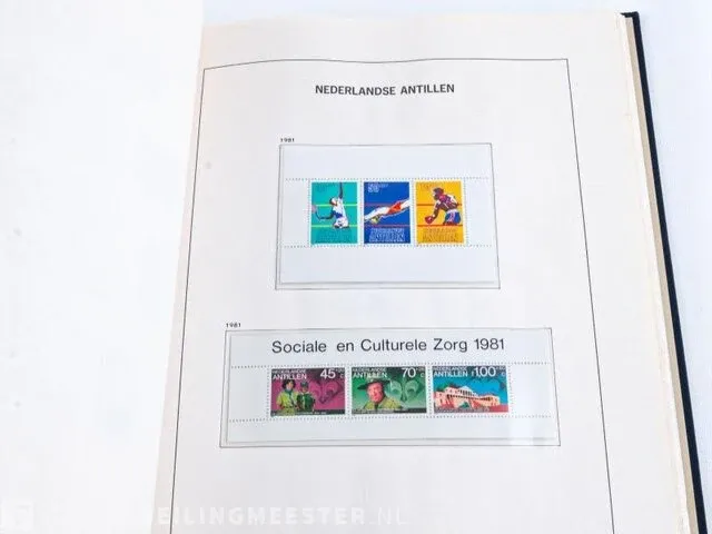 Getaxeerd album € 1.594,00 , postzegelcollectie overzeese gebiedsdelen - afbeelding 37 van  64