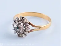 Getaxeerde gouden ring - afbeelding 11 van  11