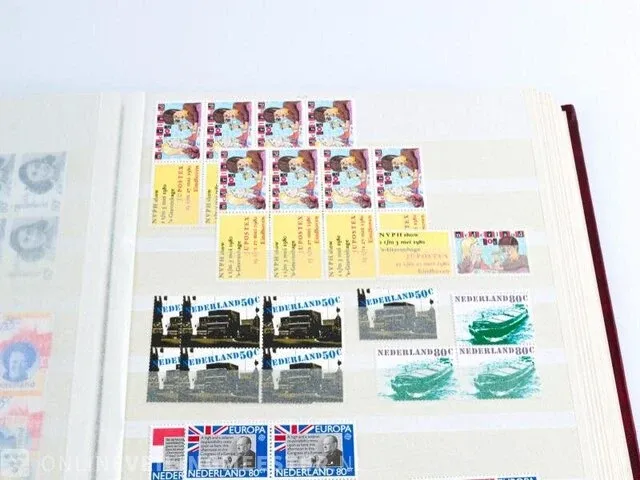 Getaxeerde postfrisse postzegelcollectie , nederland - afbeelding 5 van  60