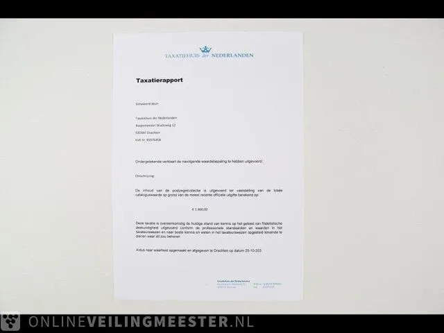 Getaxeerde postfrisse postzegelcollectie , nederland - afbeelding 23 van  60