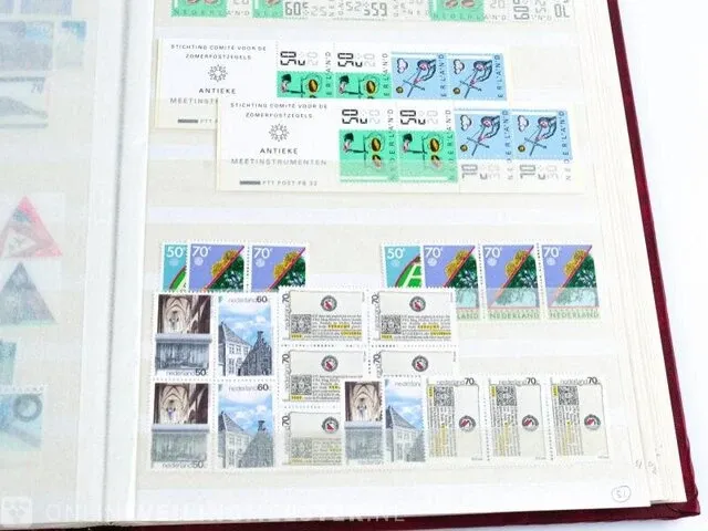 Getaxeerde postfrisse postzegelcollectie , nederland - afbeelding 37 van  60