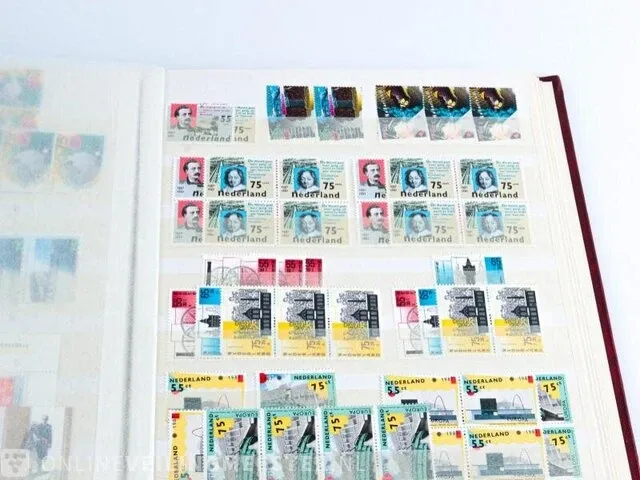 Getaxeerde postfrisse postzegelcollectie , nederland - afbeelding 40 van  60