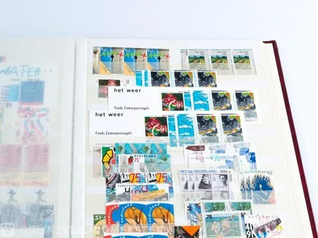 Getaxeerde postfrisse postzegelcollectie , nederland - afbeelding 49 van  60