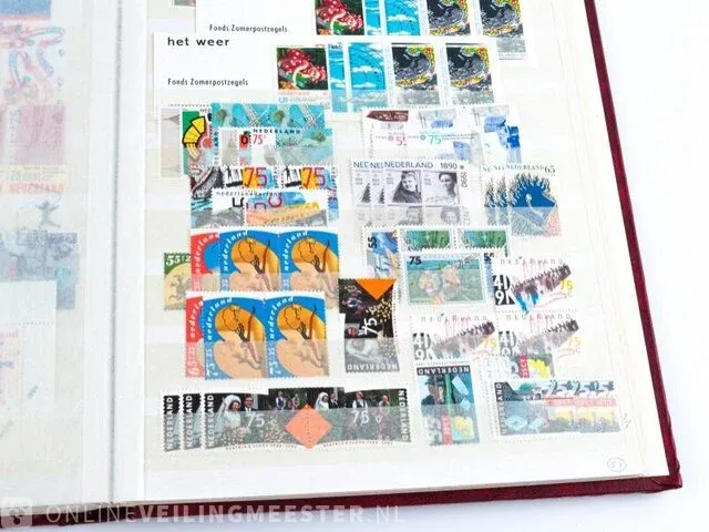 Getaxeerde postfrisse postzegelcollectie , nederland - afbeelding 50 van  60