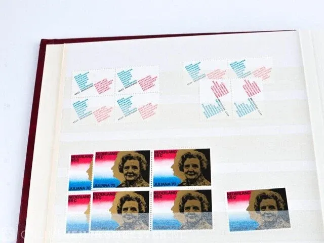 Getaxeerde postfrisse postzegelcollectie , nederland - afbeelding 58 van  60