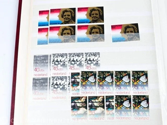 Getaxeerde postfrisse postzegelcollectie , nederland - afbeelding 59 van  60