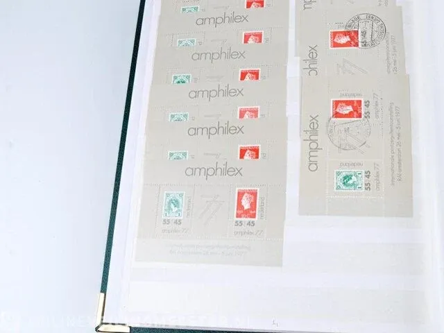 Getaxeerde postzegelblokkencollectie , nederland - afbeelding 3 van  76