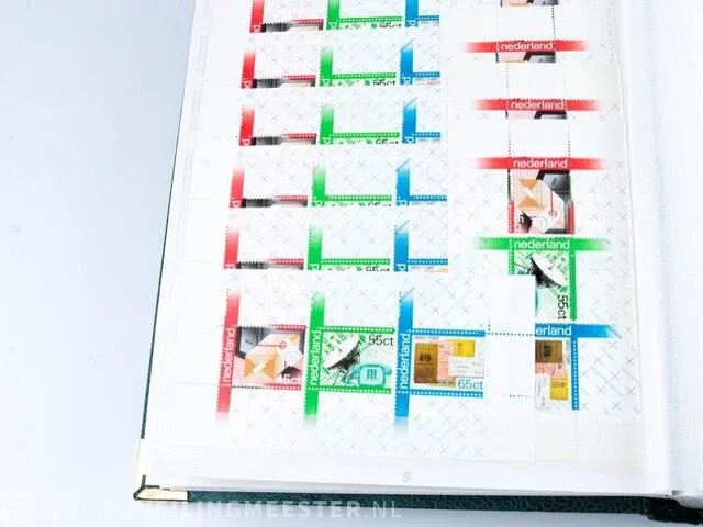 Getaxeerde postzegelblokkencollectie , nederland - afbeelding 11 van  76