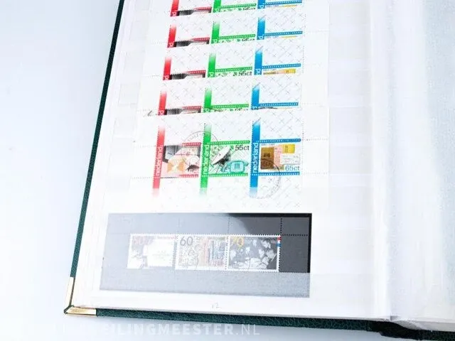 Getaxeerde postzegelblokkencollectie , nederland - afbeelding 20 van  76