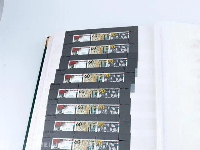 Getaxeerde postzegelblokkencollectie , nederland - afbeelding 24 van  76