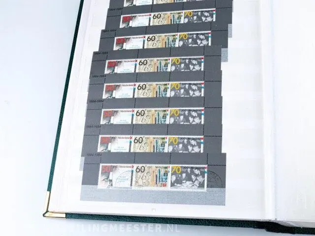 Getaxeerde postzegelblokkencollectie , nederland - afbeelding 25 van  76