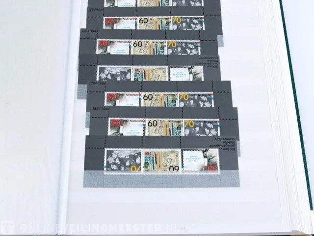 Getaxeerde postzegelblokkencollectie , nederland - afbeelding 33 van  76