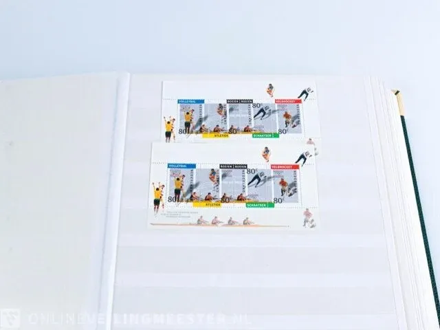 Getaxeerde postzegelblokkencollectie , nederland - afbeelding 35 van  76