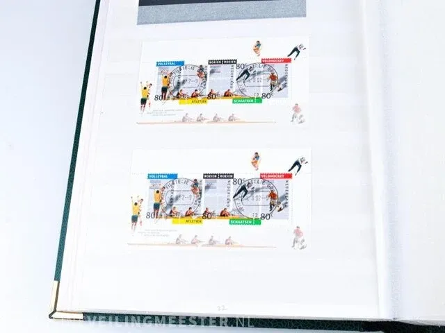 Getaxeerde postzegelblokkencollectie , nederland - afbeelding 38 van  76