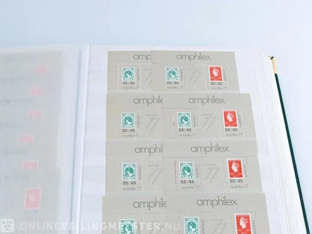 Getaxeerde postzegelblokkencollectie , nederland - afbeelding 41 van  76