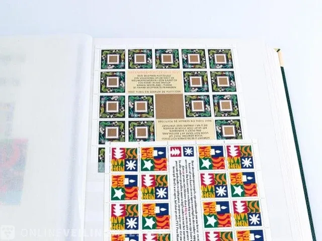 Getaxeerde postzegelblokkencollectie , nederland - afbeelding 49 van  76