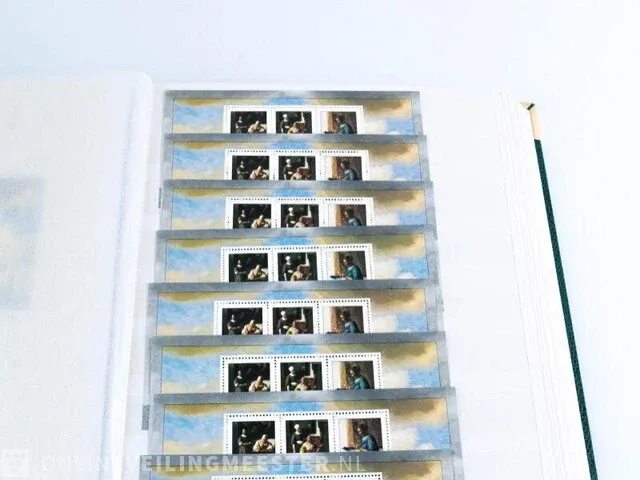 Getaxeerde postzegelblokkencollectie , nederland - afbeelding 52 van  76