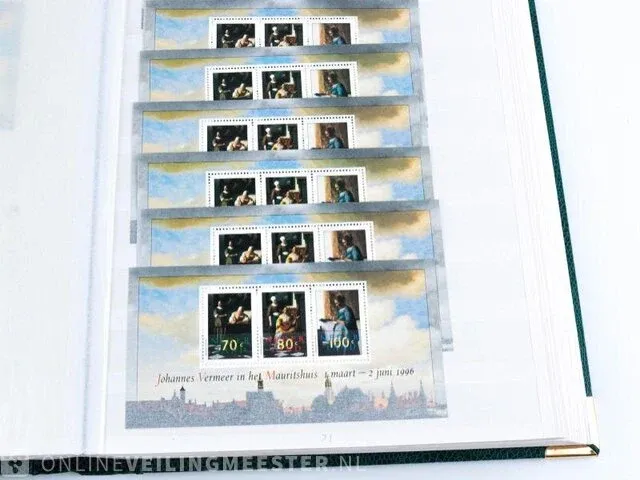 Getaxeerde postzegelblokkencollectie , nederland - afbeelding 53 van  76