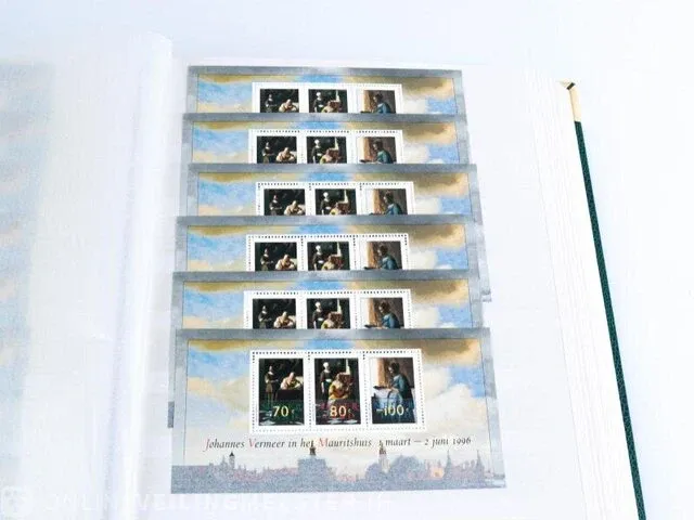 Getaxeerde postzegelblokkencollectie , nederland - afbeelding 57 van  76
