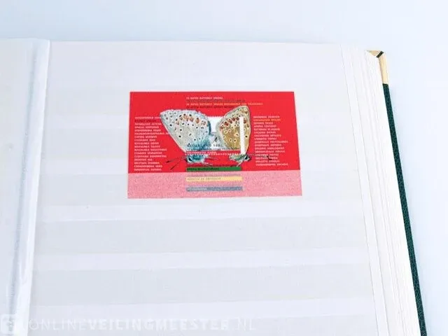 Getaxeerde postzegelblokkencollectie , nederland - afbeelding 58 van  76