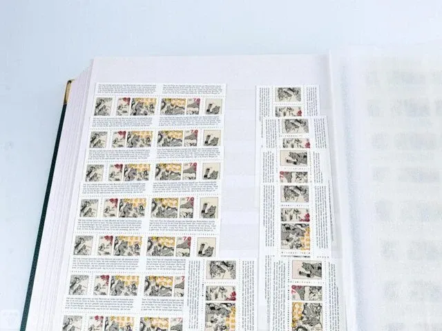 Getaxeerde postzegelblokkencollectie , nederland - afbeelding 59 van  76
