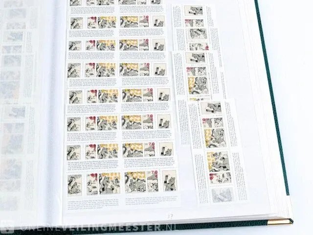Getaxeerde postzegelblokkencollectie , nederland - afbeelding 62 van  76